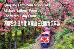 QingJing Farm. Sun Moon Lake. Alishan chartered 3days tour